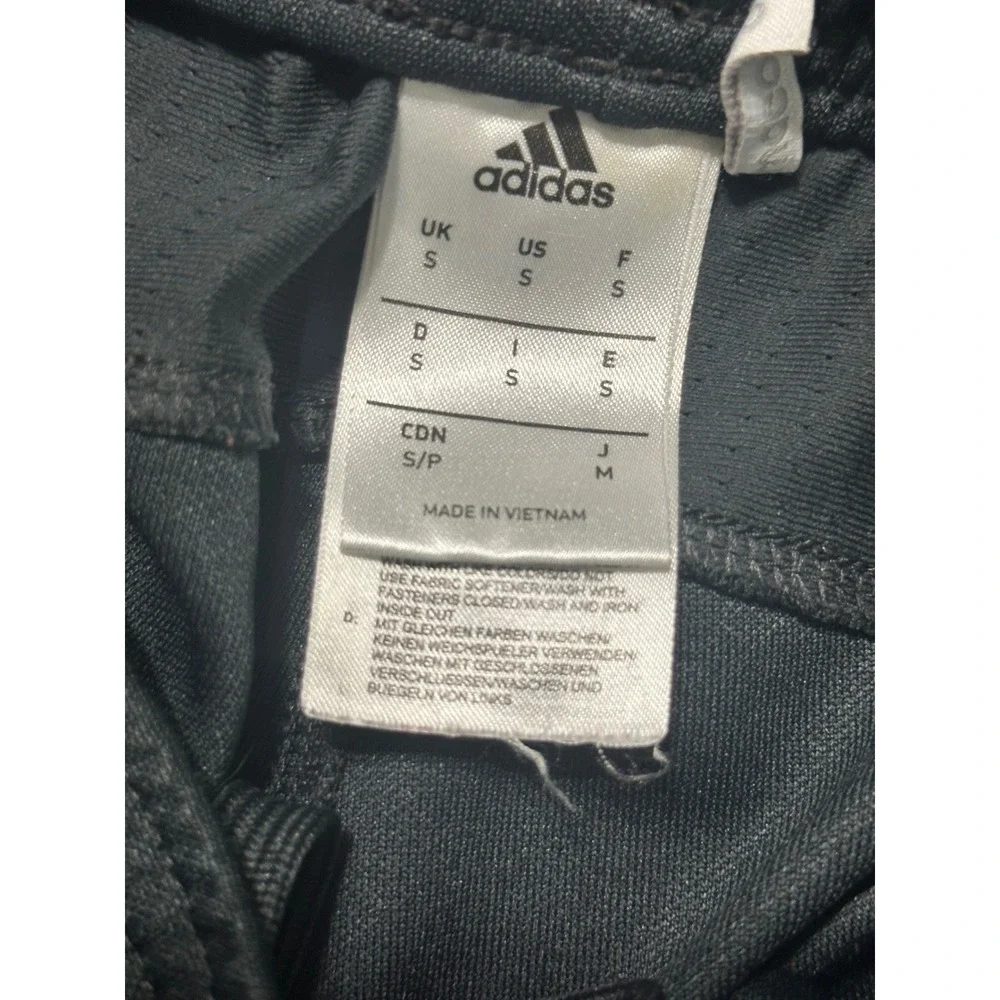 Adidas Tiro 17 Mens Dark Gray Slim Fit Tapered Soccer Track Pants Small BK0349